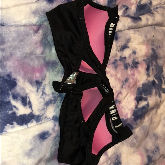 Black PINK strap bra - Picture 2 of 2